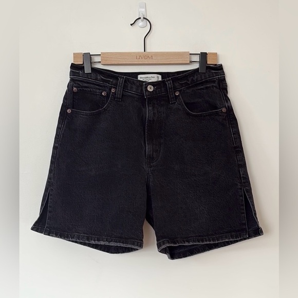 Abercrombie & Fitch High Rise Dad Short , sz 30/10 - Picture 6 of 11